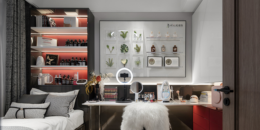 大都匯觀濤苑104㎡簡約風(fēng)格裝修實(shí)景圖