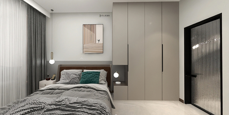 招商公園108㎡現(xiàn)代簡約風(fēng)格裝修實(shí)景圖