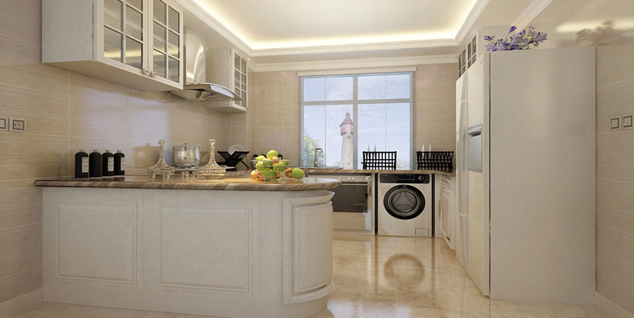 遠(yuǎn)洋國際118㎡現(xiàn)代輕奢風(fēng)格裝修實(shí)景圖