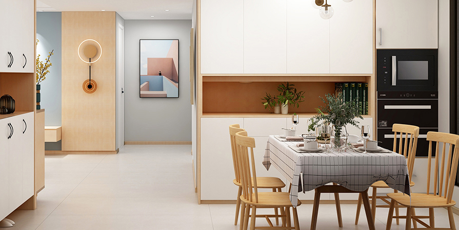 美居花園118㎡現(xiàn)代簡(jiǎn)約風(fēng)格裝修效果圖