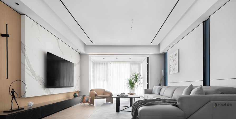 九和府120㎡現(xiàn)代簡(jiǎn)約風(fēng)格裝修效果圖