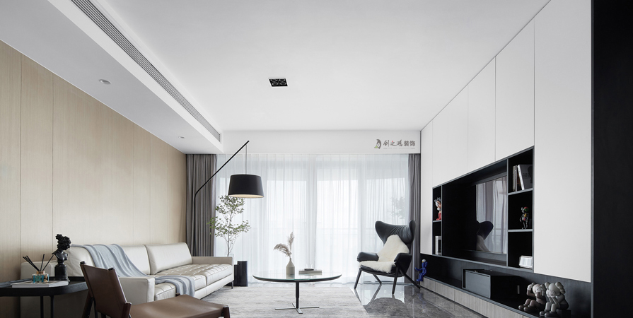 萬(wàn)科西華府116㎡現(xiàn)代簡(jiǎn)約風(fēng)格裝修效果圖