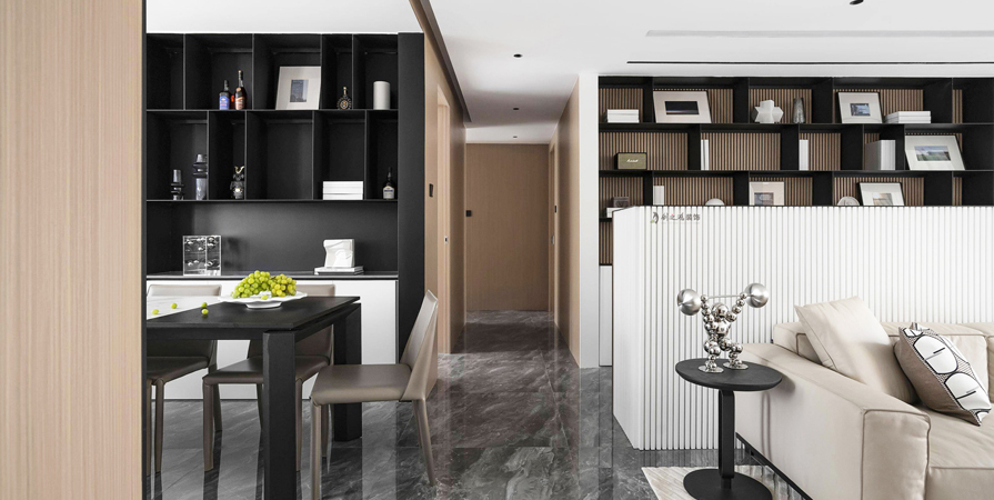 保利云禧88㎡現(xiàn)代簡約風格裝修效果圖