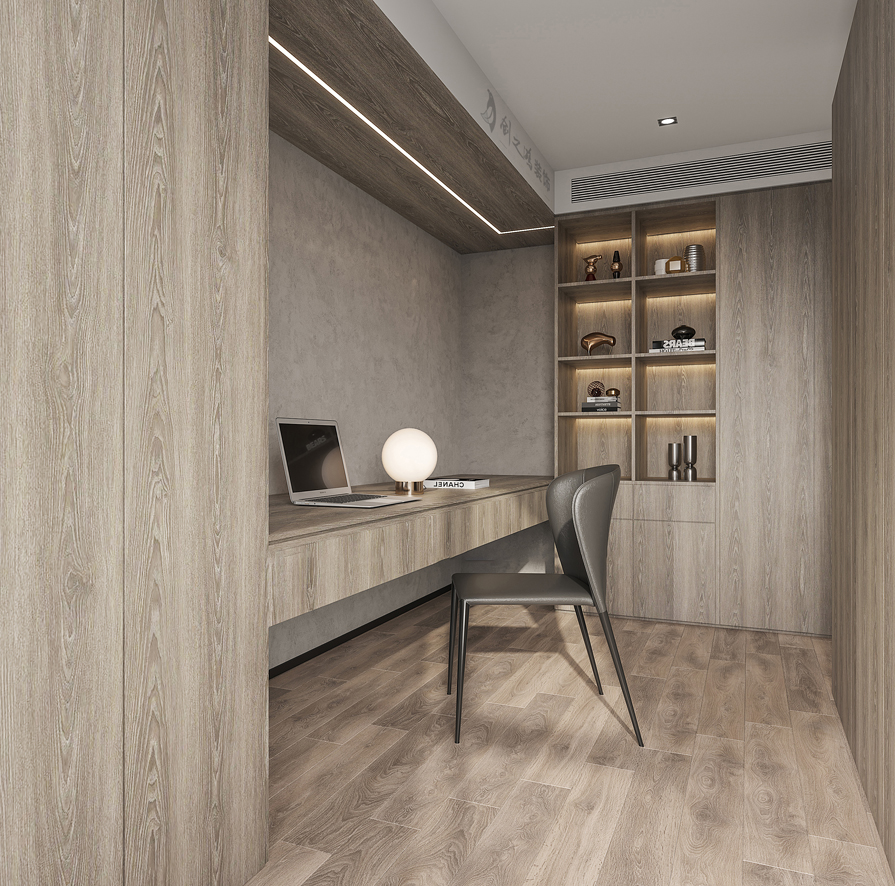創(chuàng)之鴻裝飾書(shū)房裝修效果圖