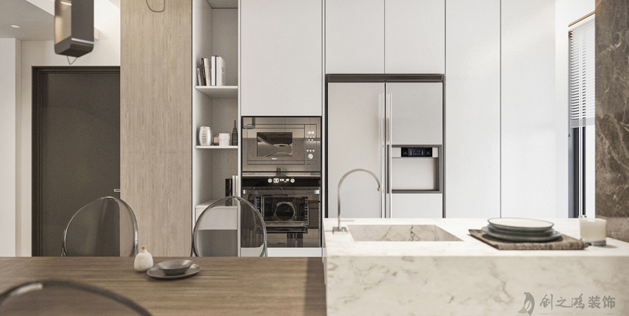 萬科西華府150㎡現(xiàn)代現(xiàn)代風格裝修效果圖