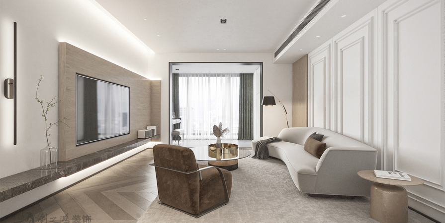 萬科西華府150㎡現(xiàn)代現(xiàn)代風格裝修效果圖