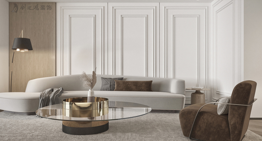 創(chuàng)之鴻裝飾客廳裝修效果圖