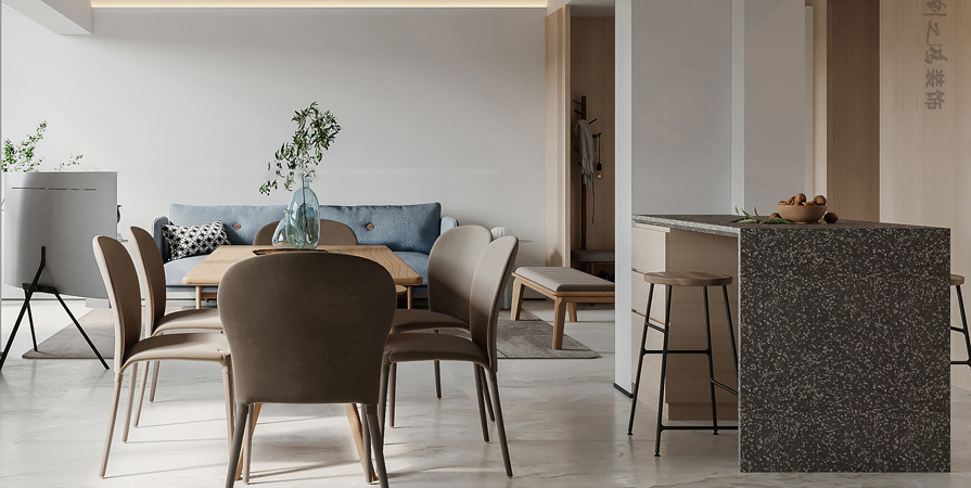 格調(diào)榴園121㎡現(xiàn)代北歐風裝修效果圖