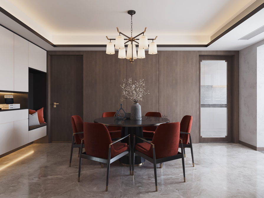 創(chuàng)之鴻裝飾餐廳裝修效果圖