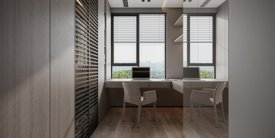 九和府137㎡現(xiàn)代極簡風格裝修效果圖