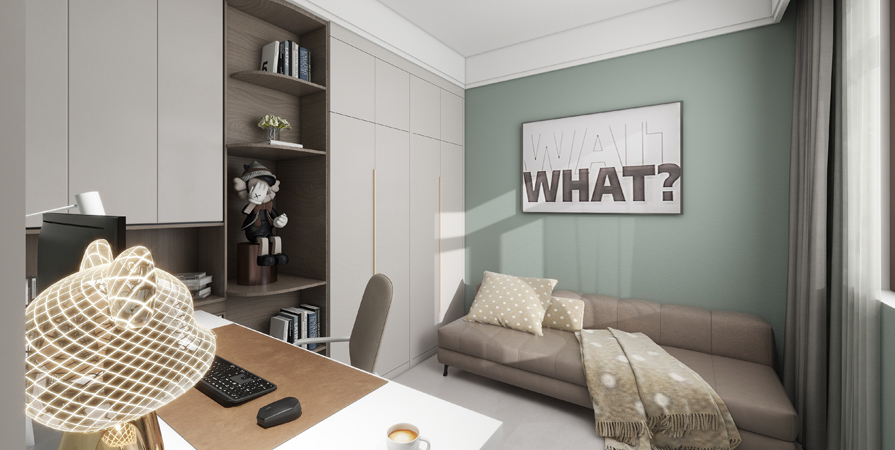 京都雍清麗苑117㎡現(xiàn)代簡約風格裝修效果圖