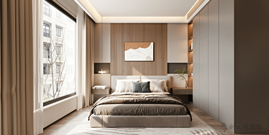 富力津門湖186㎡別墅現(xiàn)代簡約風格裝修案例