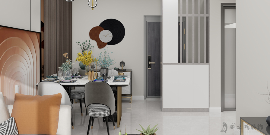 萬(wàn)欣城68㎡兩居室現(xiàn)代簡(jiǎn)約風(fēng)格裝修案例