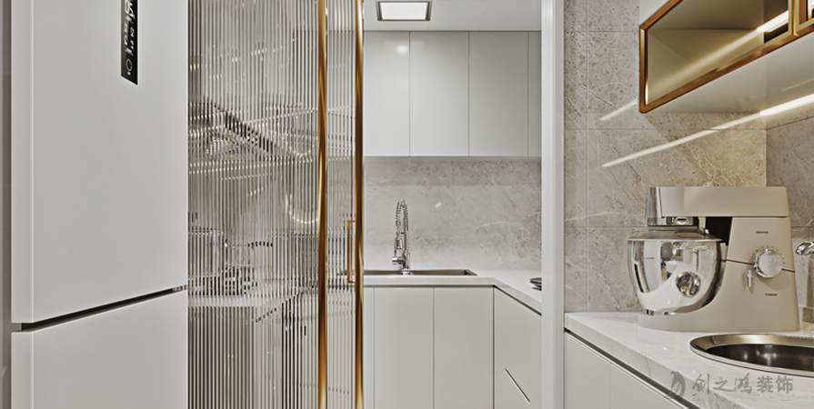 錦繡大家110㎡三居室現(xiàn)代簡(jiǎn)約風(fēng)格裝修案例