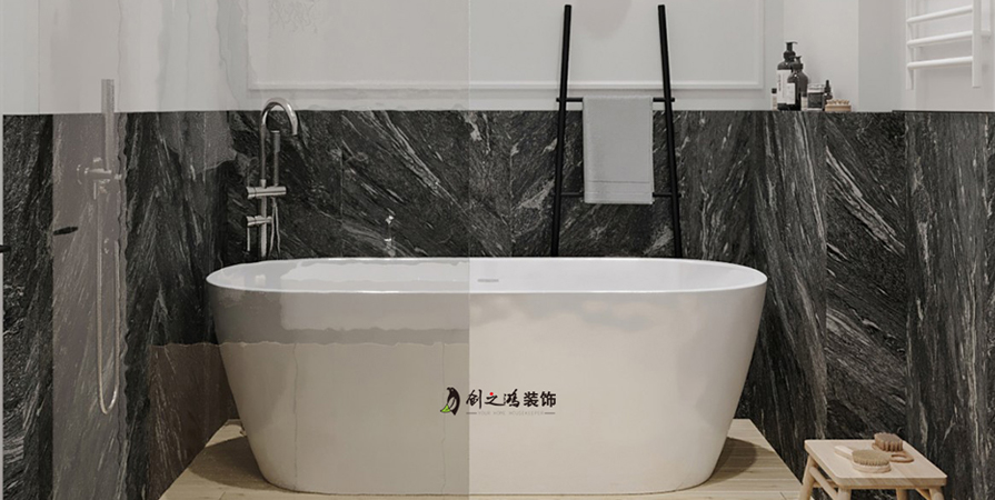 財信河西府141㎡北歐風(fēng)格三居室裝修案例