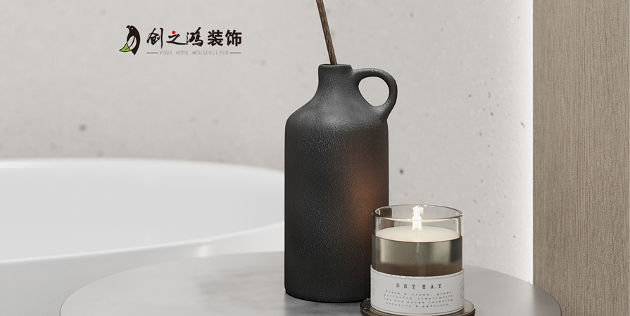 海河陸號院116㎡極簡風(fēng)格三居室裝修案例