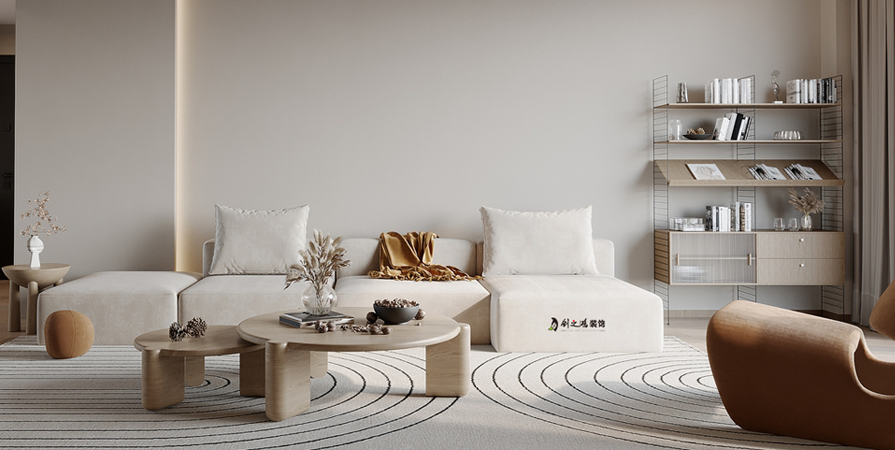 中國鐵建·花語瀾廷77㎡日式風(fēng)格兩居室裝修案例