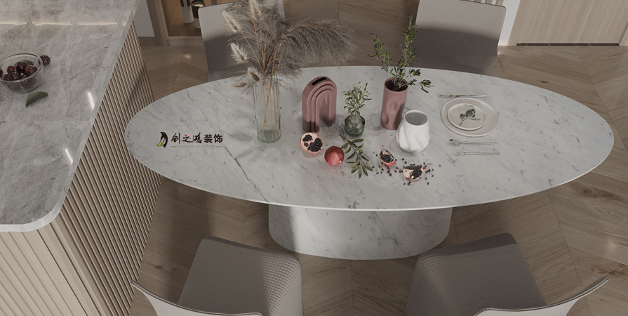 中交春風(fēng)景里89㎡極簡風(fēng)格兩居室裝修案例