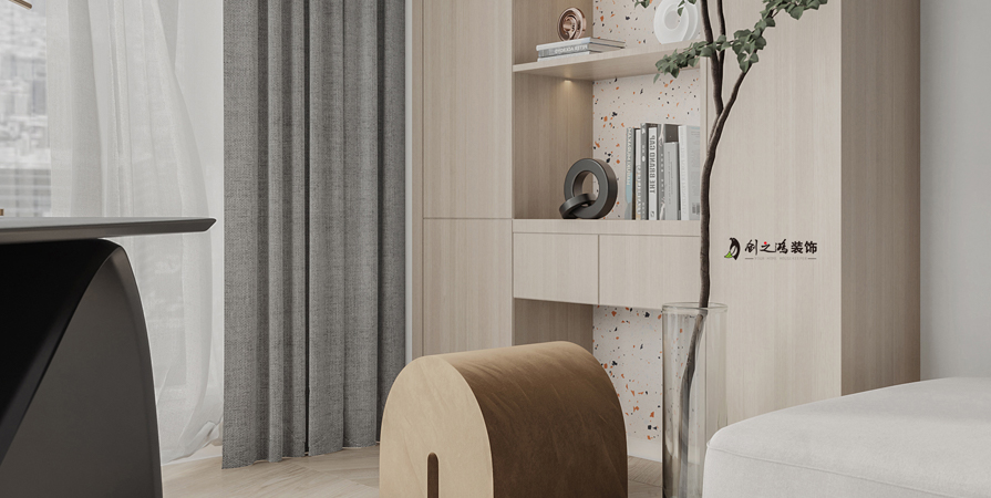 中交春風(fēng)景里89㎡極簡風(fēng)格兩居室裝修案例