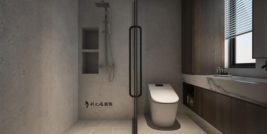 格調(diào)榴園99㎡現(xiàn)代簡(jiǎn)約風(fēng)兩居室裝修案例