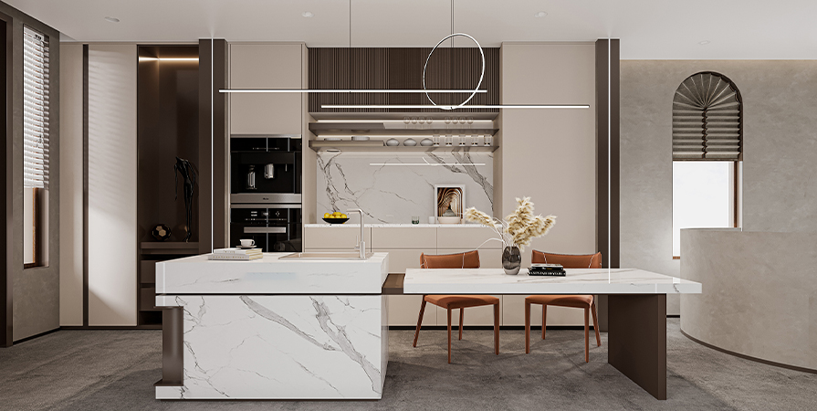 愛(ài)情繽紛里115㎡侘寂風(fēng)格三居室裝修案例