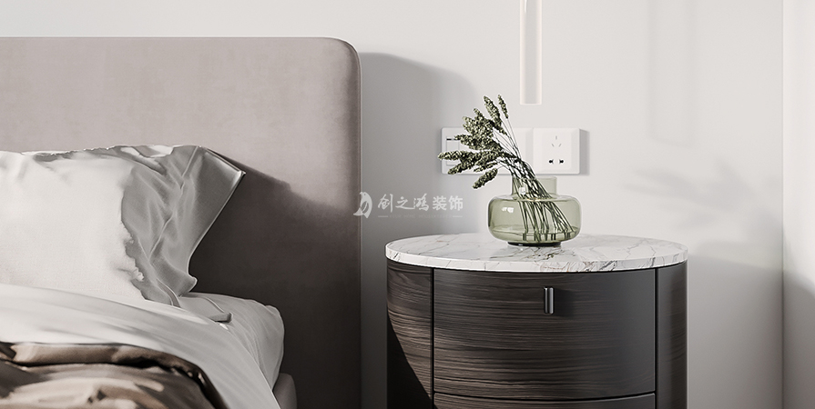 愛情繽紛里96㎡現(xiàn)代簡約風格三居室裝修案例