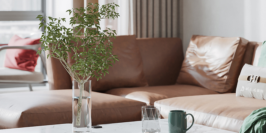 金地藝城華府137㎡現(xiàn)代簡約風格四居室裝修案例