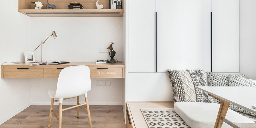 愛情繽紛里75㎡北歐風格兩居室裝修案例