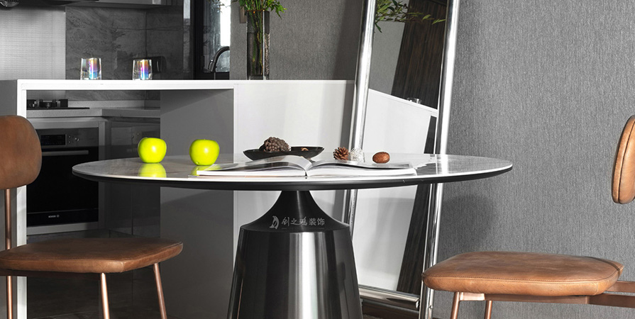 煦園新居85㎡現(xiàn)代風格兩居室改造案例