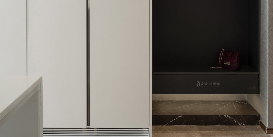 煦園新居85㎡現(xiàn)代風格兩居室改造案例