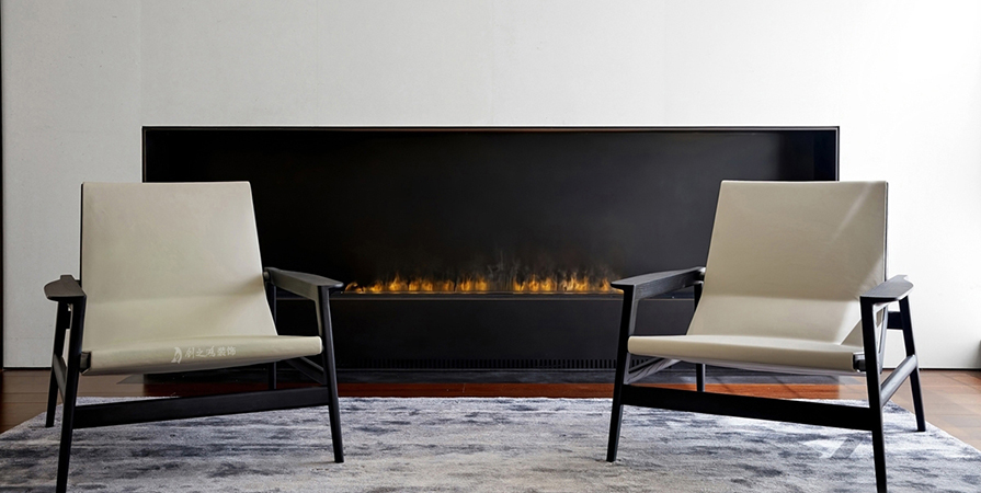 中儲城邦156㎡現(xiàn)代風格下疊別墅裝修案例