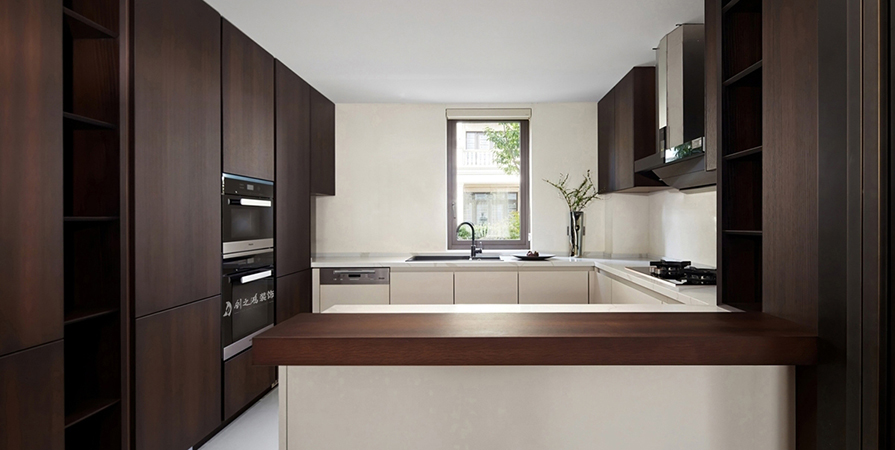 中儲城邦156㎡現(xiàn)代風格下疊別墅裝修案例