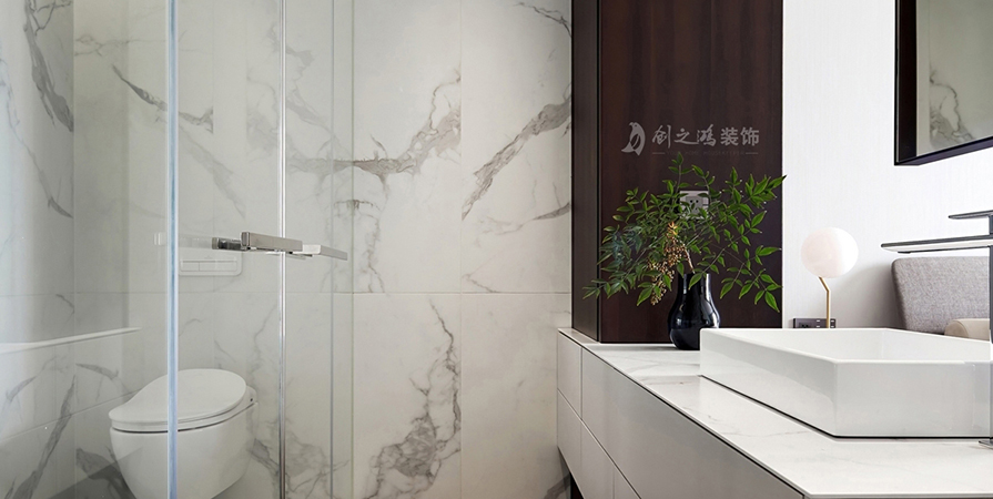 中儲城邦156㎡現(xiàn)代風格下疊別墅裝修案例