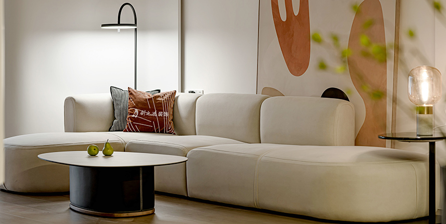 華亭國(guó)際87㎡現(xiàn)代極簡(jiǎn)風(fēng)格兩居室裝修案例