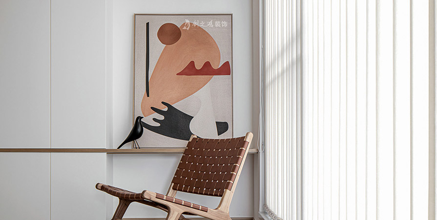 華亭國(guó)際87㎡現(xiàn)代極簡(jiǎn)風(fēng)格兩居室裝修案例