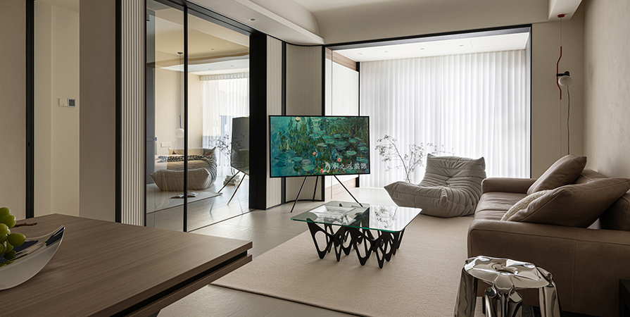 中?！ぷ蟀对淳?9㎡現(xiàn)代簡(jiǎn)約風(fēng)格三居室裝修案例