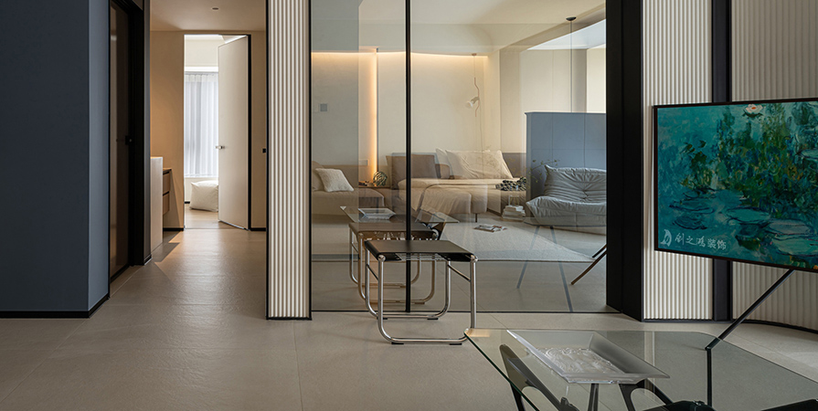 中?！ぷ蟀对淳?9㎡現(xiàn)代簡(jiǎn)約風(fēng)格三居室裝修案例