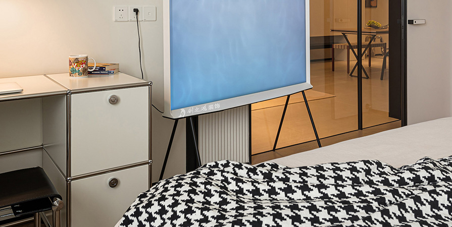 中海·左岸源境89㎡現(xiàn)代簡(jiǎn)約風(fēng)格三居室裝修案例