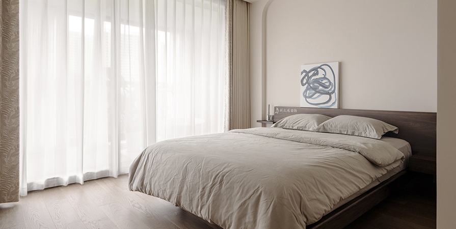 中?！ぷ蟀对淳?25㎡極簡奶油風(fēng)格三居室裝修案例