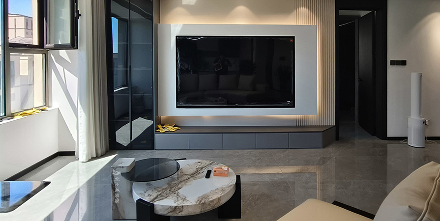 上東金茂悅140㎡現(xiàn)代簡約風(fēng)格三居室實景案例