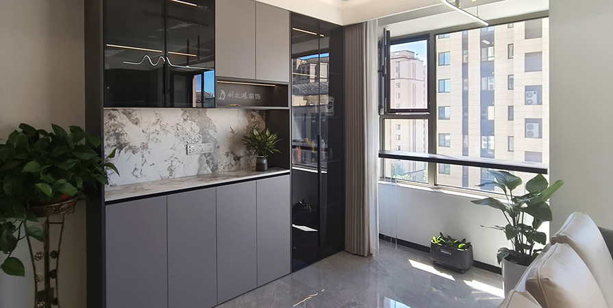 上東金茂悅140㎡現(xiàn)代簡約風(fēng)格三居室實景案例