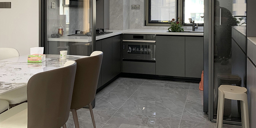 上東金茂悅140㎡現(xiàn)代簡約風(fēng)格三居室實景案例