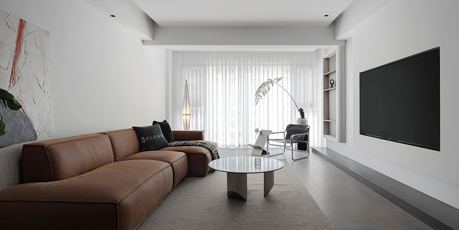 中交融成89㎡現(xiàn)代簡約風(fēng)格三居室裝修案例