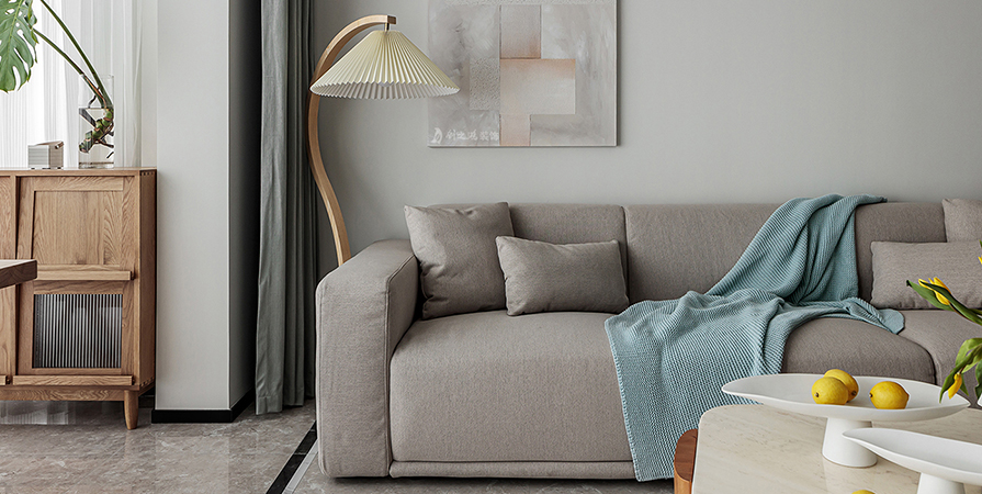 愛(ài)情繽紛里87㎡北歐風(fēng)格三居室裝修案例