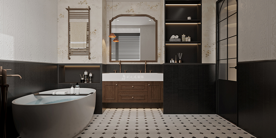 【原創(chuàng)】遠洋新天地家園196㎡法式復(fù)古風(fēng)格裝修案例