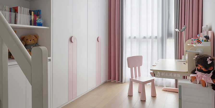 十里觀瀾96㎡現(xiàn)代簡約風格三居室裝修案例