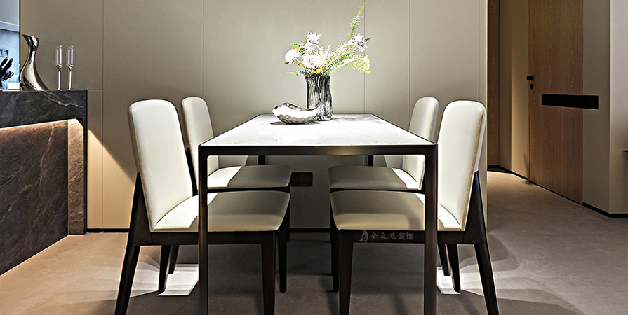 中交春風景里112㎡現(xiàn)代簡約風格三居室裝修案例