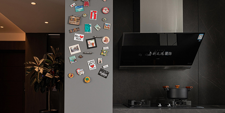 花語瀾廷139㎡現(xiàn)代極簡風格三居室裝修案例