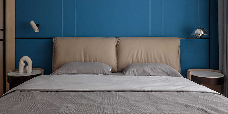 西派國印130㎡現(xiàn)代風格三居室裝修案例