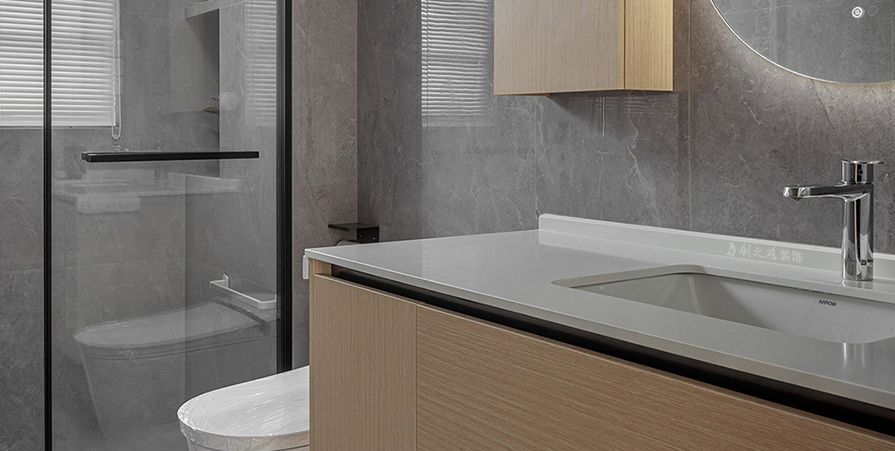 西派國印130㎡現(xiàn)代風格三居室裝修案例